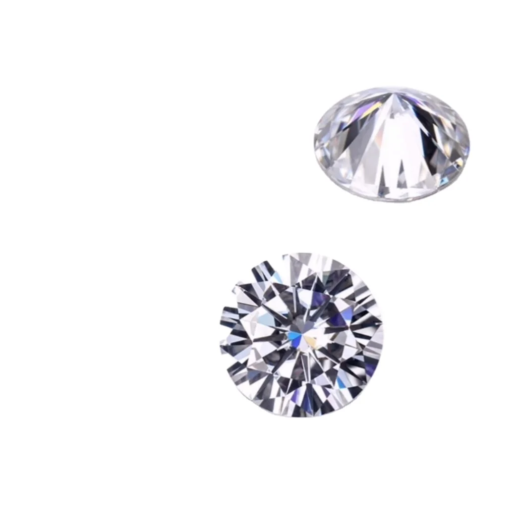 Round bright cut Mosanite 1.25-carat genuine nature VVS1 loose nature Mosanite white Diamond