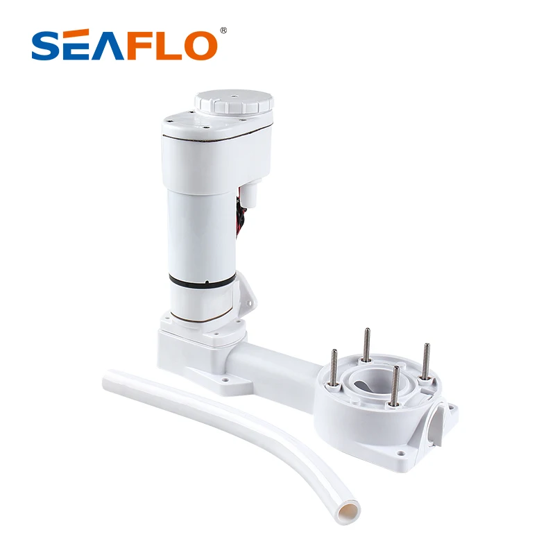 Новый Лидер продаж SEAFLO электрическая умная морская система туалета постоянного тока с насосом для лодок аксессуары яхты замена ванной комнаты