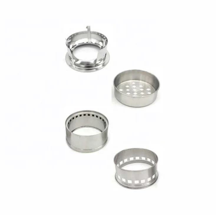 Winter camping stainless steel folding detachable fire pit wood gas pellet outdoor mini stove Outdoor cooking utensils heater