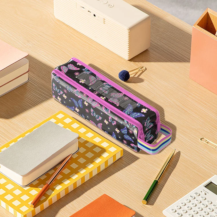 Customized Large-Capacity Funny School Cute Pencil Case For Girls