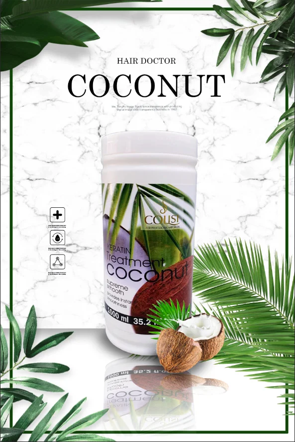 Manufacturer Professional Dry Damage  Moisturizer Hair Milk Keratin Coconut Oil Hair Mask