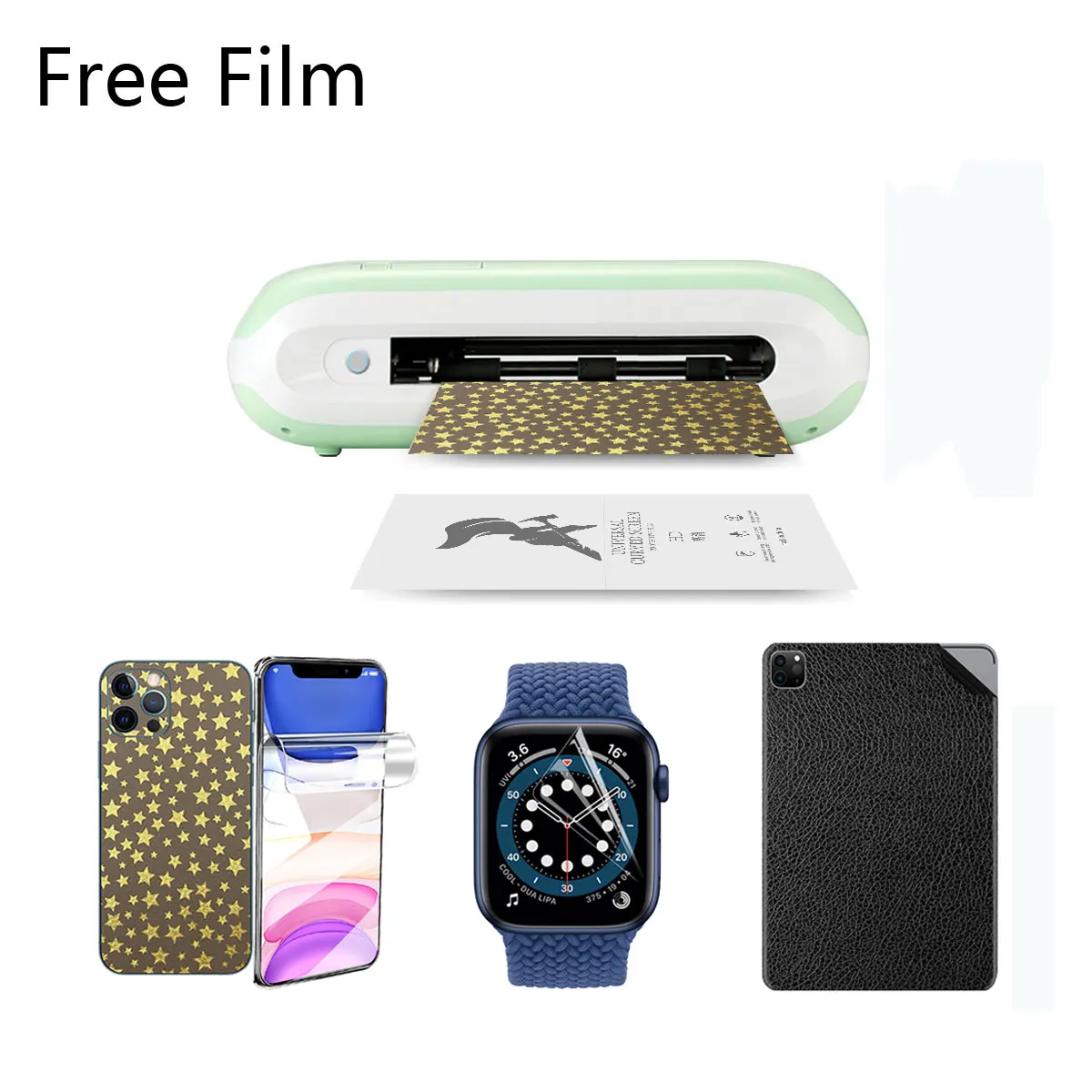 
Free Film Fast Cut Hydrogel TPU Mobile Phone Screen Protector Cutting Machine Cutter Screen Protector for Screen Protector 