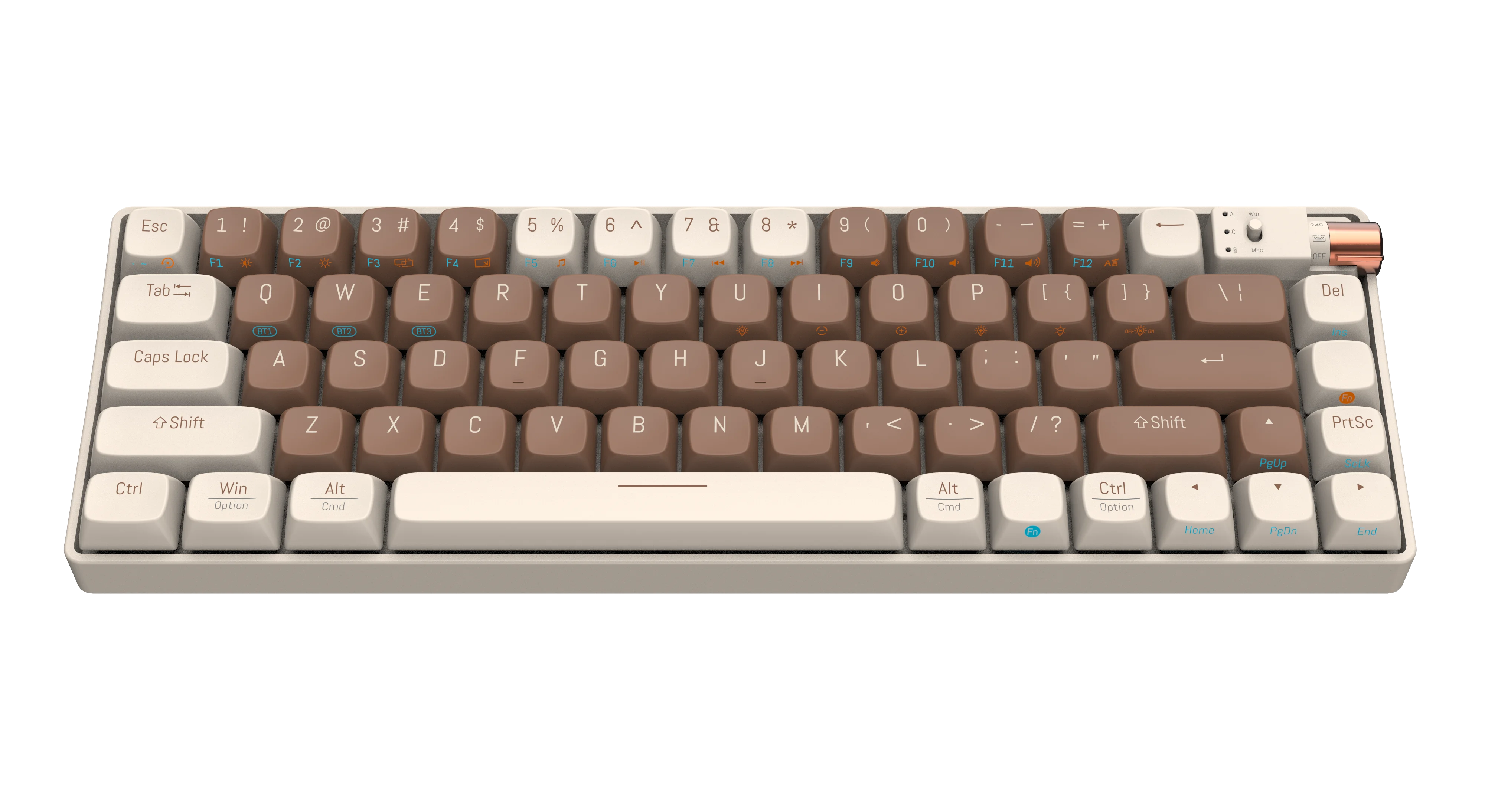 Mechanical Gaming Keyboard, with Quick-Response Switches and Multimedia Control for PC and Desktop Computer Wireless Keyboard