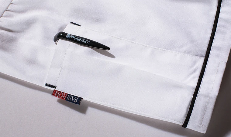 Bakery Kitchen Chef Jacket Cooking White Chef Jacket Chef Uniform Jacket for Hotel and Restaurants