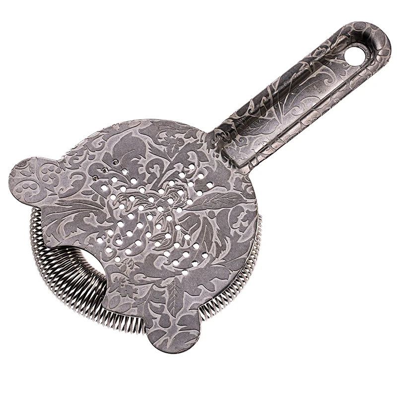 New Design Bar Accessory Metal Strainer Stainless Steel Cocktail Strainers