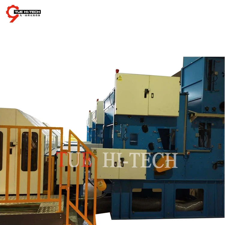 Suzhou TUE nonwoven machine airlay machine for waste felt production line