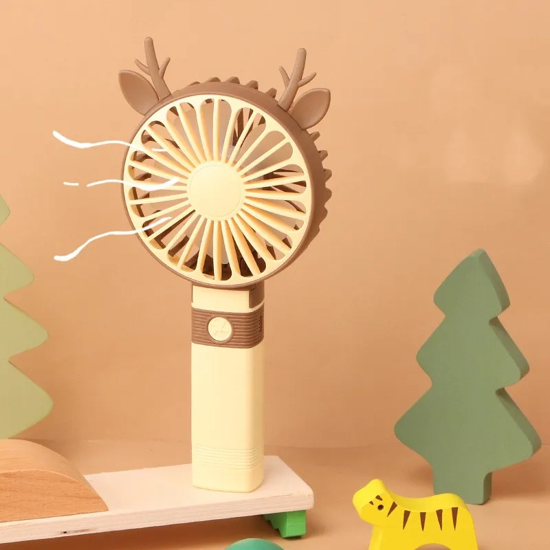 AL  Portable Rechargeable Cooling Mini Usb Fan For Lady Children Pocket Fans Mini With Phone Holder small fan