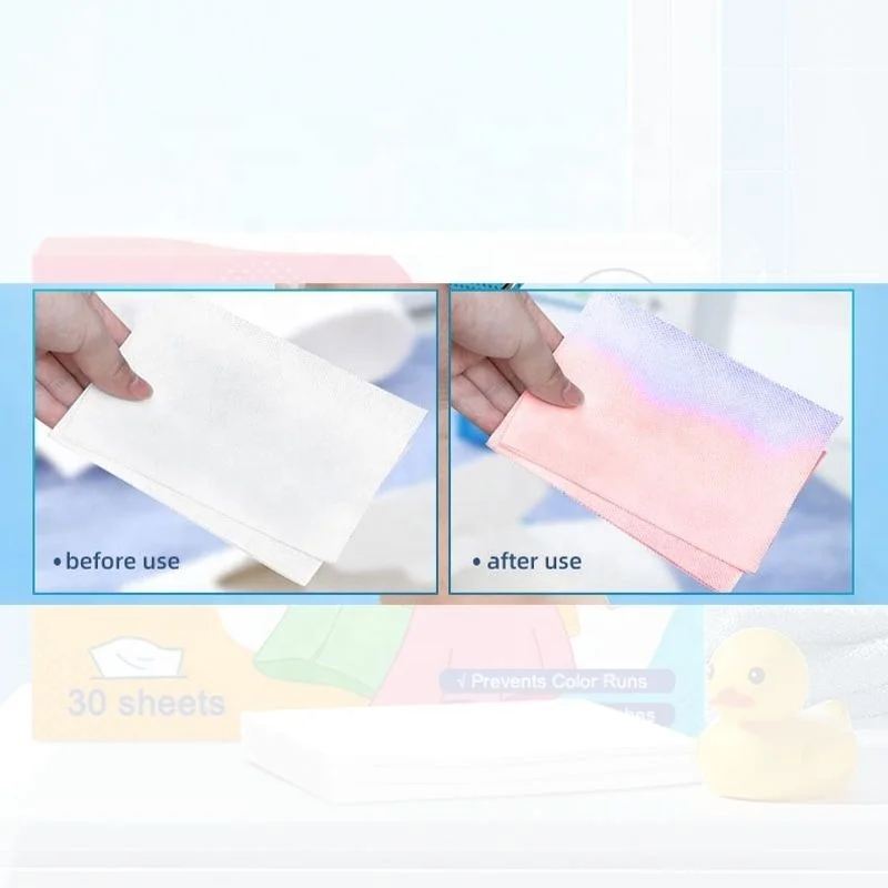 Effectively Anti Dyed Colour Dirt Collector Portable Color Catcher Sheet for Dyeing Cloth Washing