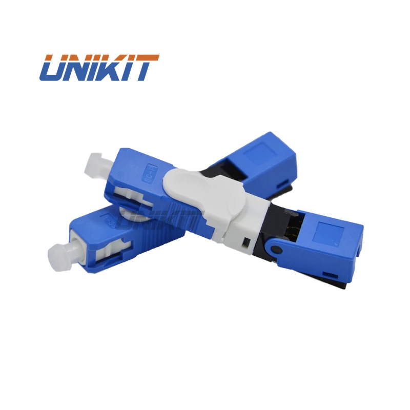 UNIKIT заводской высоконадежный новый дизайн компоненты Pasivos FC APC UPC FTTH коннектор для сборки на месте волоконный Быстрый