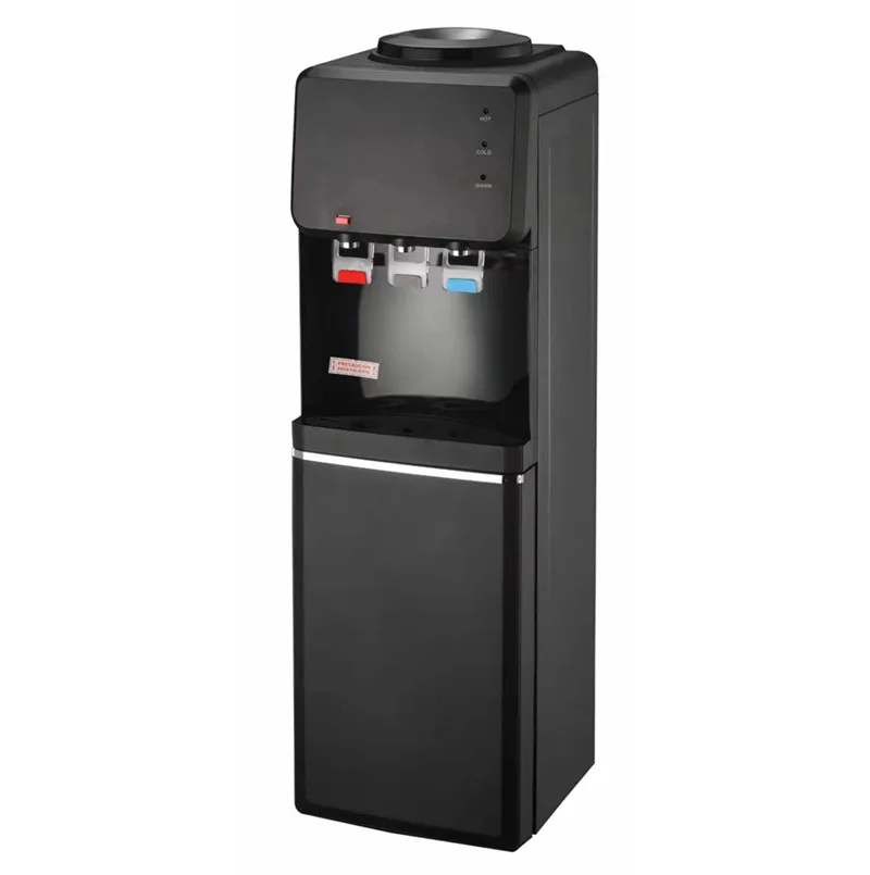 Black White Silver Electric Semi-conductor cooling Freestanding Hot Cold Water Dispenser