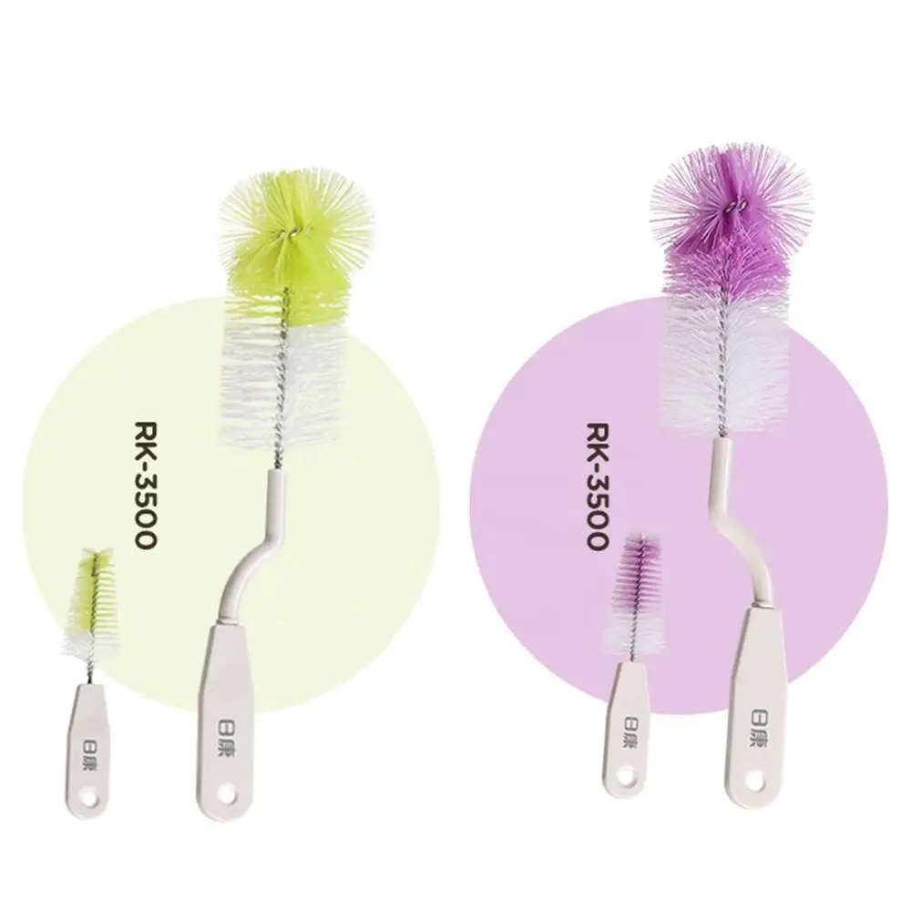 RK-3500 Long handle bottle brush feeding bottle brush household cleaning accessories baby bottle
