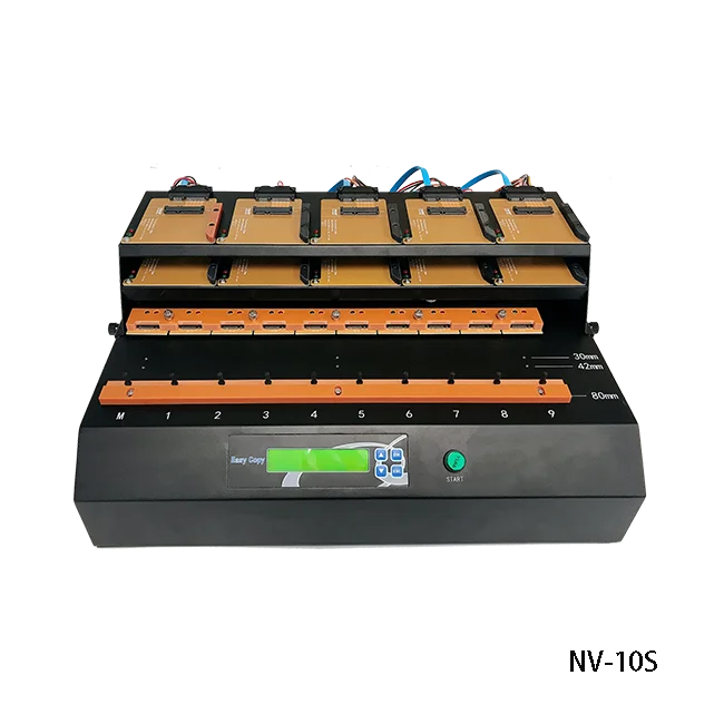 NV-10s M.2  Hard drive Duplicator 1-9 (NVMe and SATA)