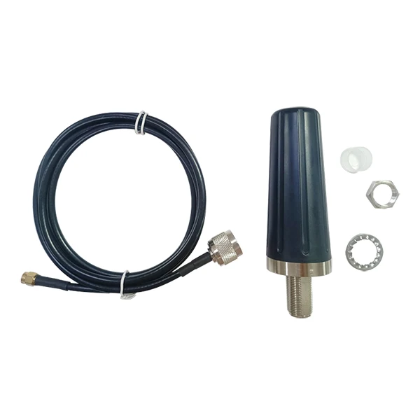 5g antenna 700-3800mhz outdoor wideband antenna N female IP67 M2M waterproof 5G puck antenna with cable screw mounting