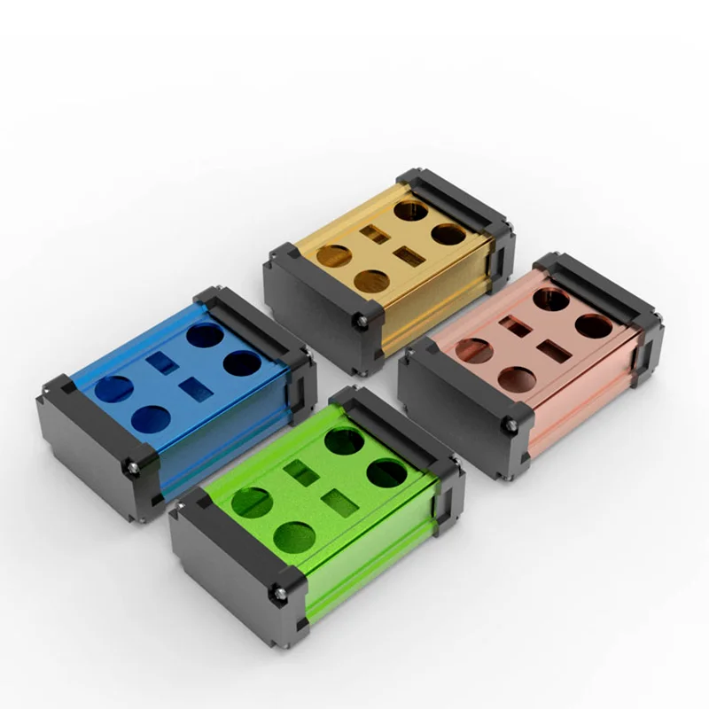 customized process electronic aluminum pcb box enclosure industry equipment box 19 inch rackmmount chassis