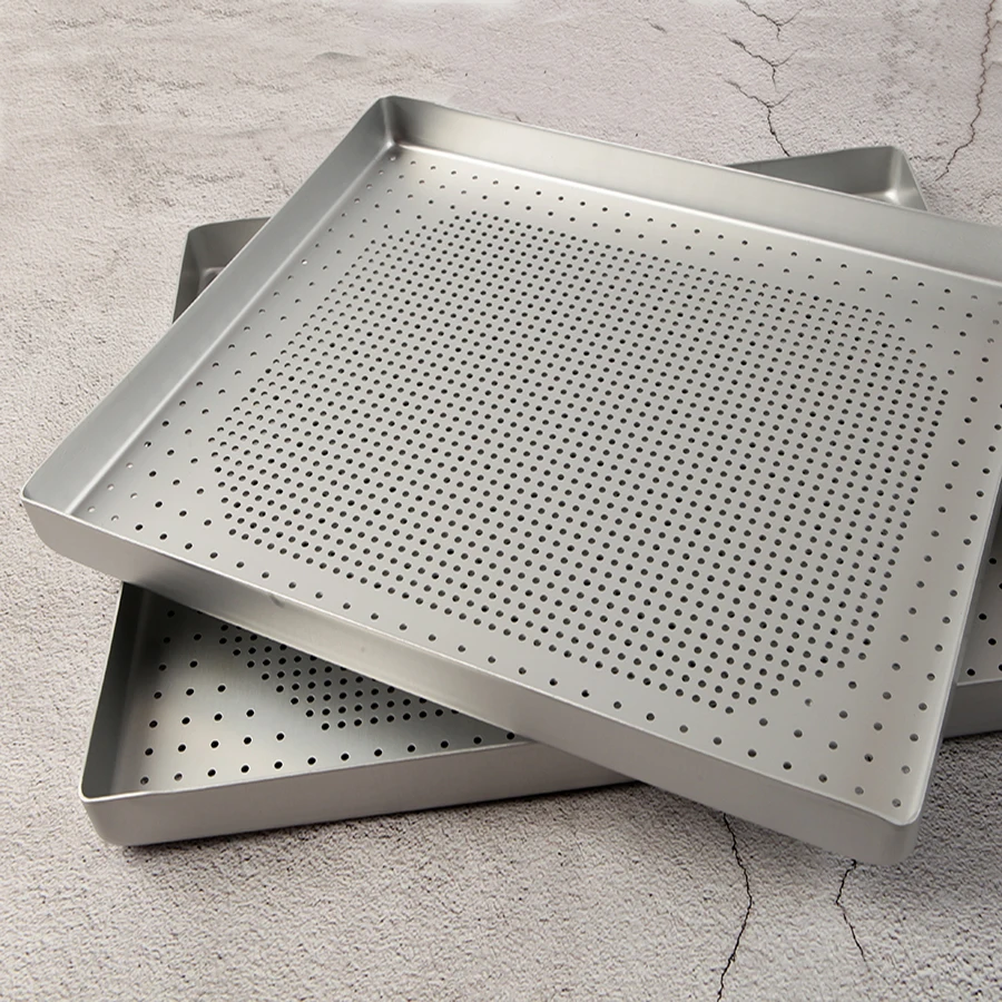 39x32cm rectangular baking pan with rounded bread pan thickened 1.5mm family baking cake pan