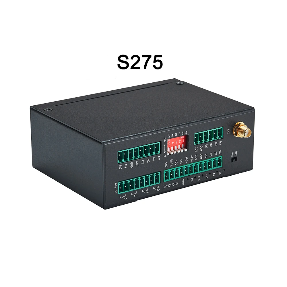 RS485 DI AI DO T & H Modbus MQTT сотовый M2M RTU шлюз для общественного освещения удаленного мониторинга