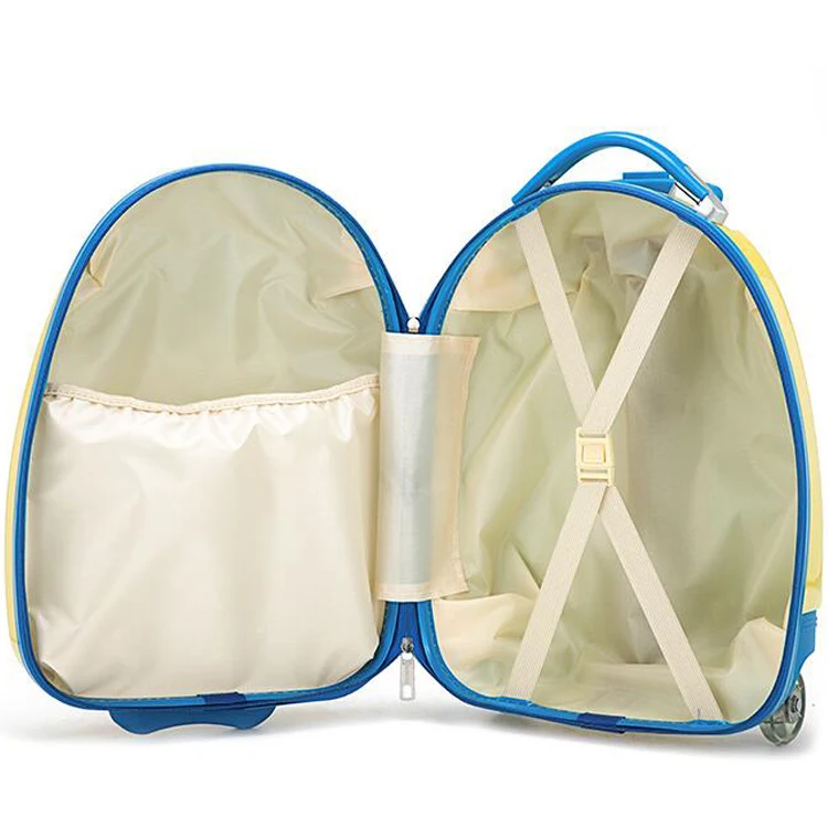 Custom ABS Printed Baby Children Boys Cartoon Travel School Suitcase Kids Luggage Bag Sets