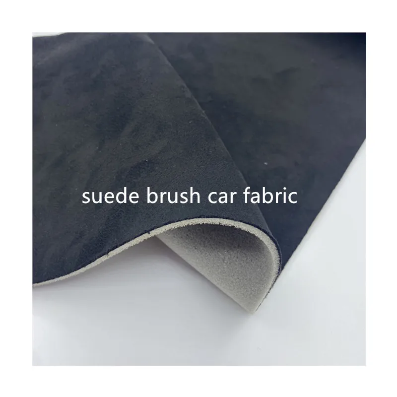 Suede Sponge Headliner Fabric Foam Backing Ceiling Liner easy To Install Colorfast For Car Roof Repair And Replace