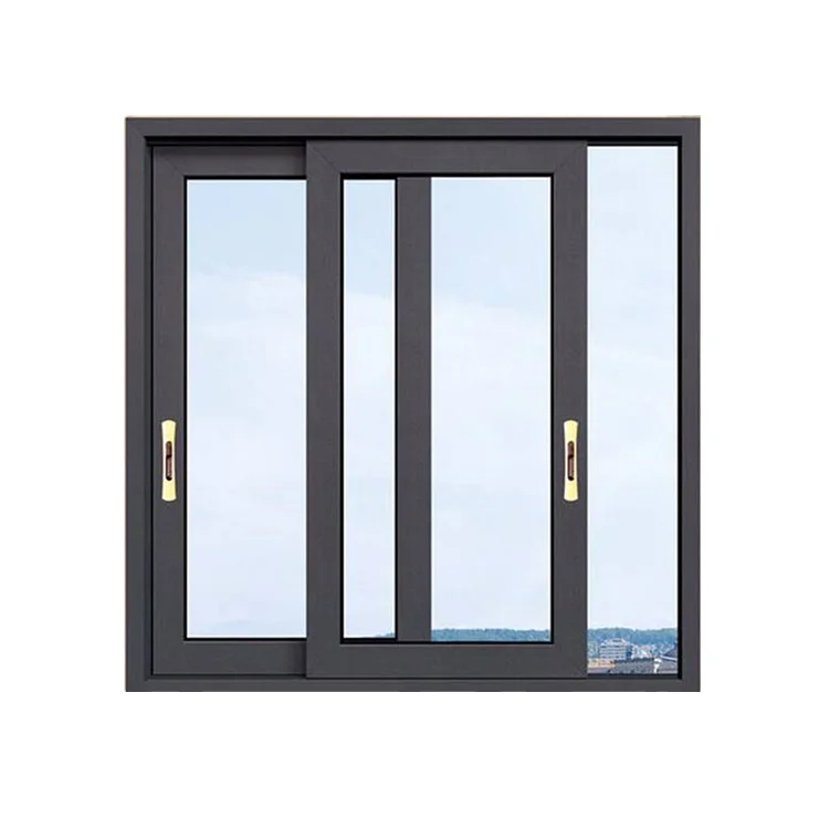 Weidun  manufacturers Aluminum Double Tempered Glass Sliding Doors High Quality Energy Efficient sliding windows
