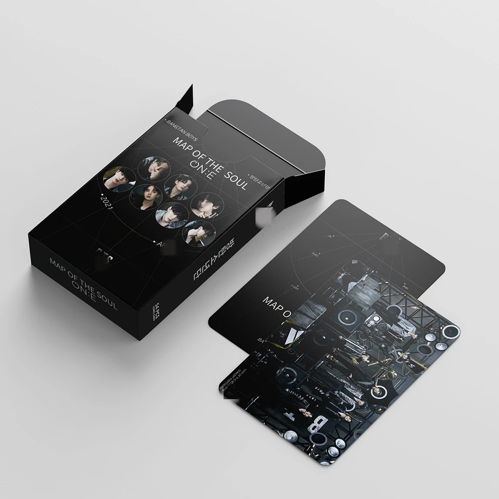 Wholesale 54pcs/set Kpop Bangtan Boys MAP OF THE SOUL  Lomo Card Photo Card
