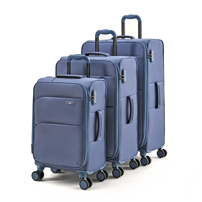 Оптовая продажа, индивидуализировать чемодан на колесиках, деловая дорожная сумка, чемодан большой вместимости, чемодан из Оксфордской ткани, мягкий багаж