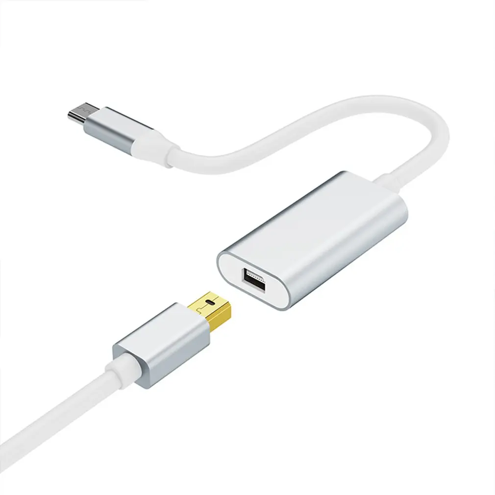 Type C to DP DisplayPort Adapter USB3.1 USB-C to Display Port Converter Video Cable Adaptor for Macbook