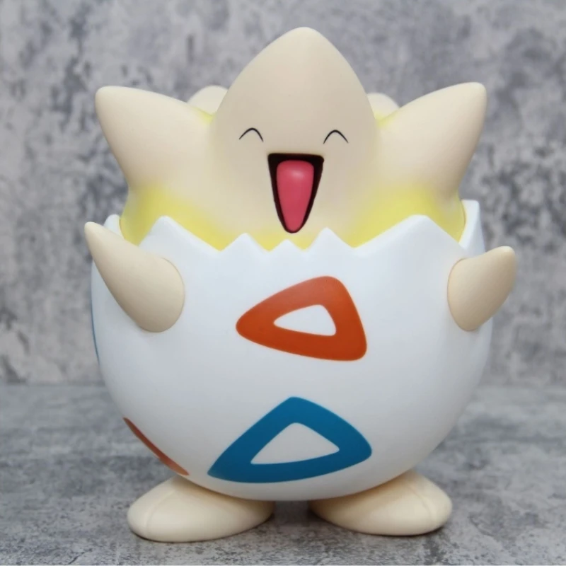 1:1 Высокое качество 25 см аниме Pokemone GK Togepi ПВХ модель украшения игрушки Фигурки для подарка