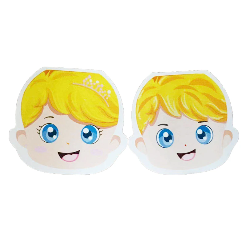 Blonde Hair First Year Sounviner Baby Teeth Box for Milk Teeth Wooden Box