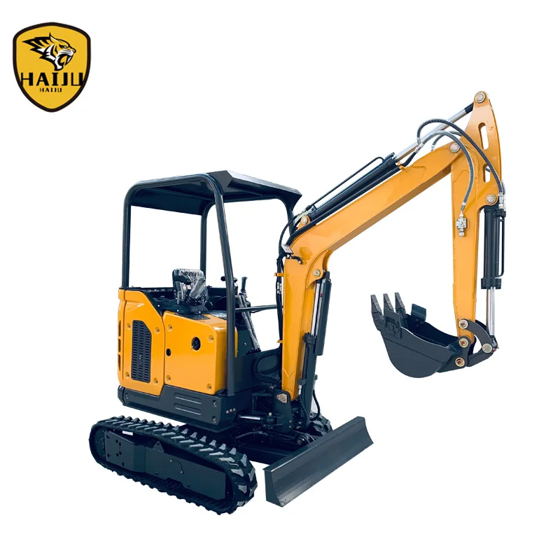 CE/EPA4/Euro V Approved Small Excavator 1.8 Ton 2 Ton Mini Crawler Excavator With Hydraulic Thumb Clip HJ20