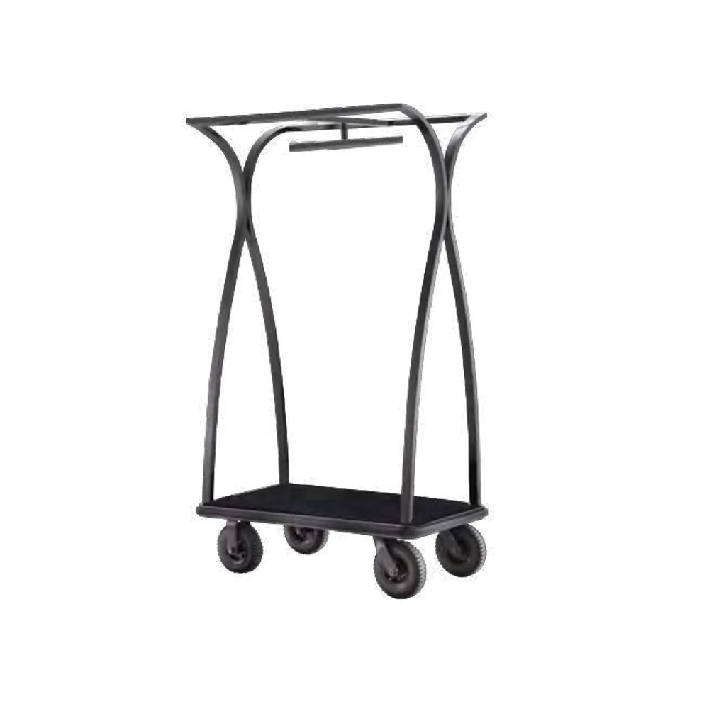 Hotel Lobby Service Cart X-shaped Luggage Trolley Baggage Trolleys OEM Custom Manufacturer Wholesale