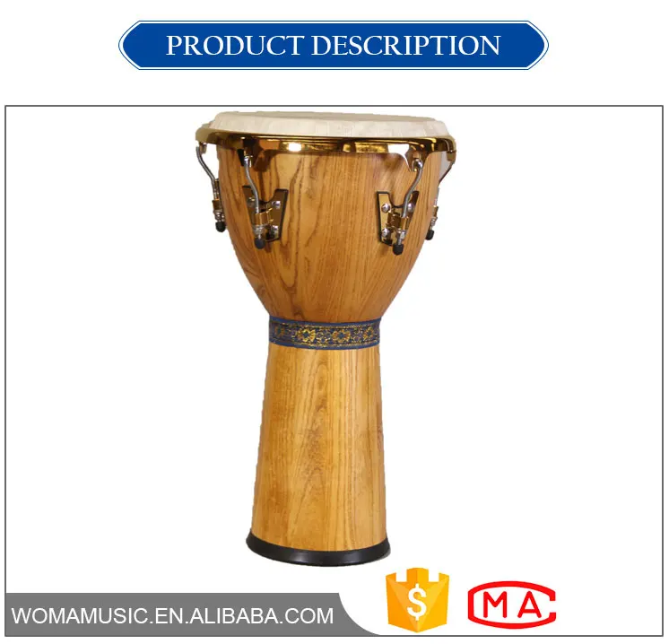 Hot Sale Classical Style Musical Instrument Aluminum Darbuka Drum Percussion Instrument