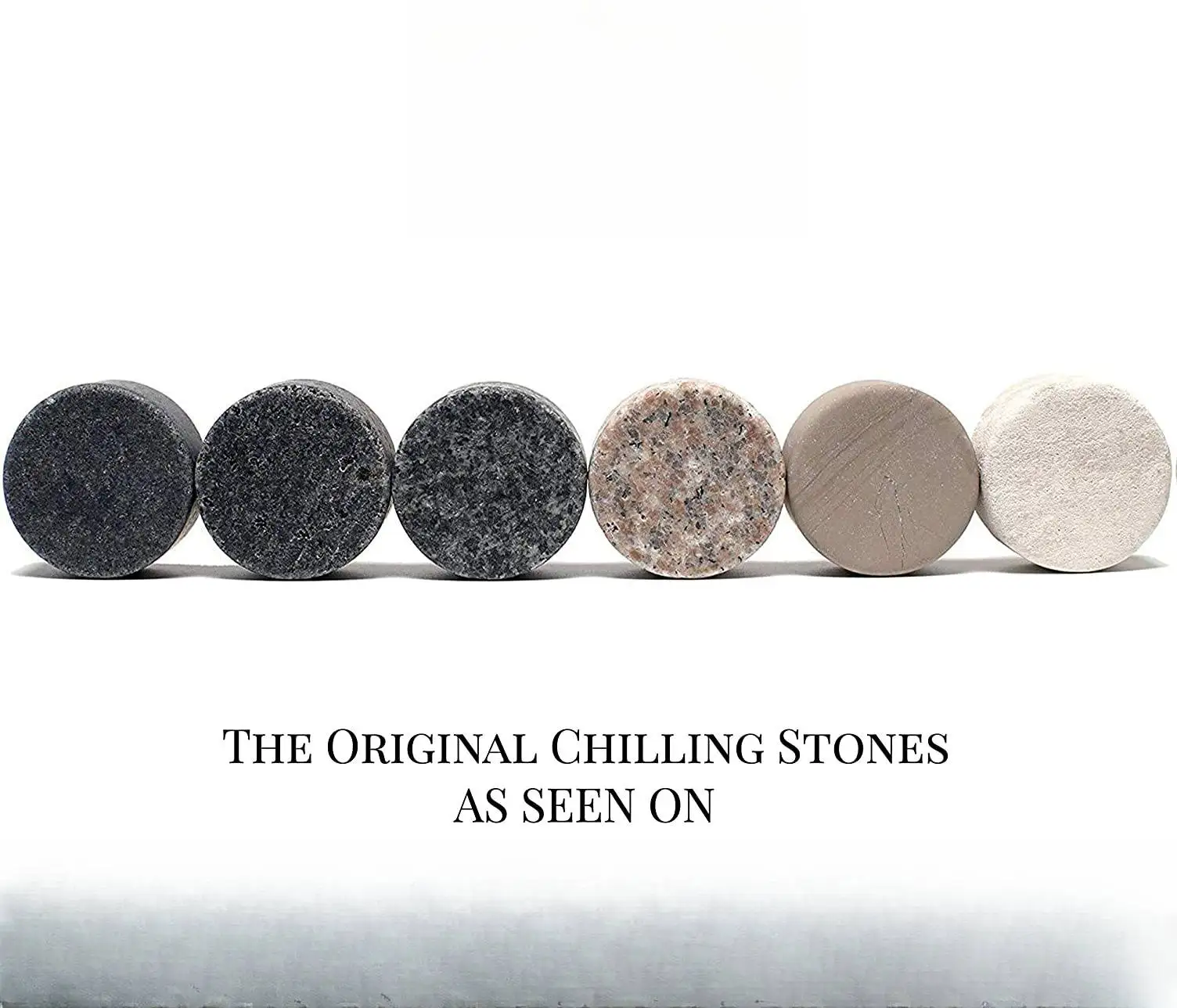 Whiskey Chilling Stones  Set of 6 Handcrafted Premium Wing Shung Round Sipping Rocks Hardwood Presentation