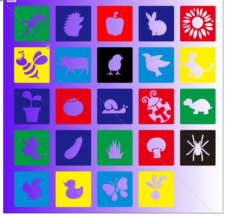 funny Hot sale Wholesale Good Quality PET Stencil For Kid