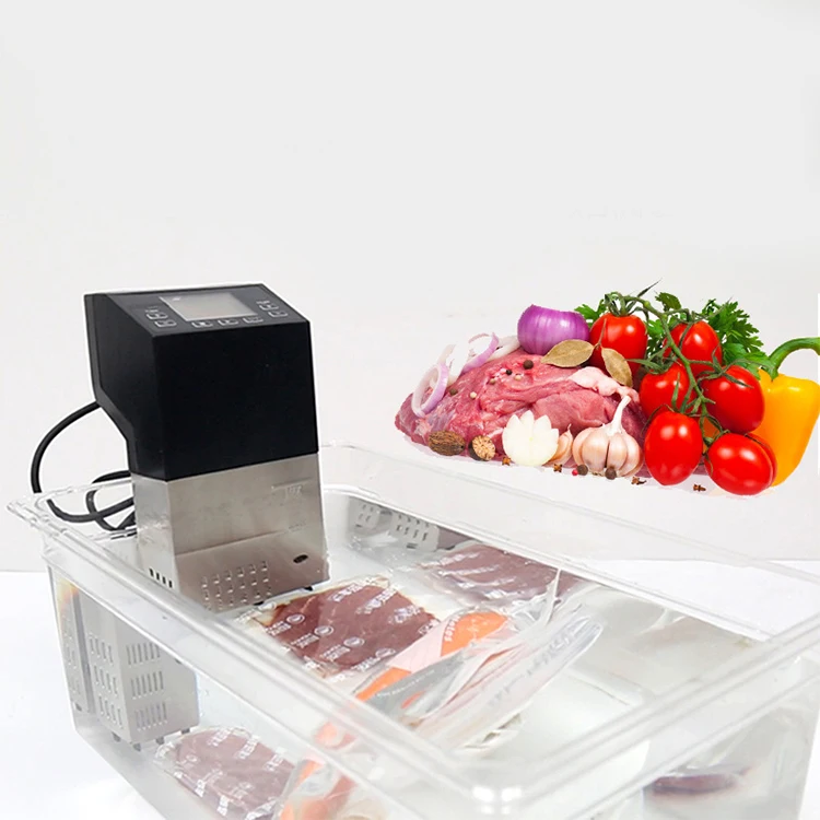 Портативная цифровая установка температуры Sous Vide машина из нержавеющей стали Медленная