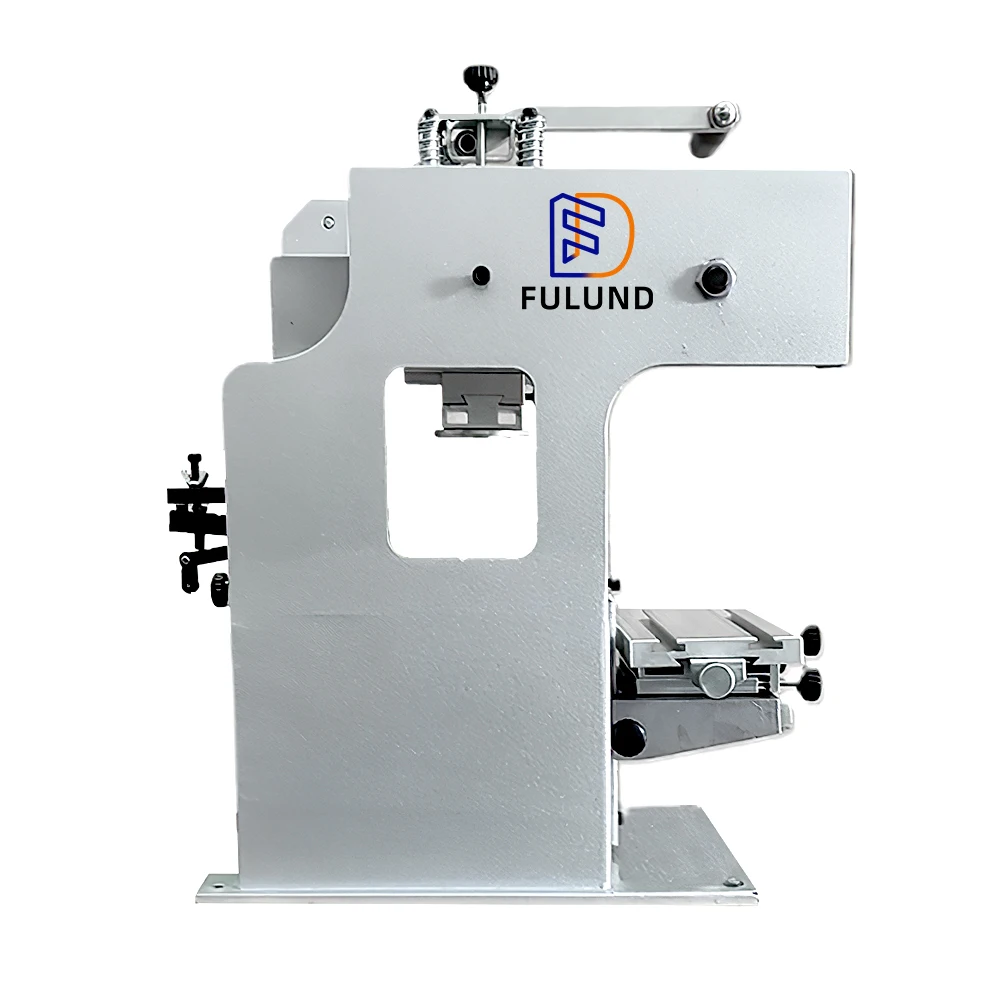 Cheap single color manual pad printing machine High precision single color pad printing machine for logo printing