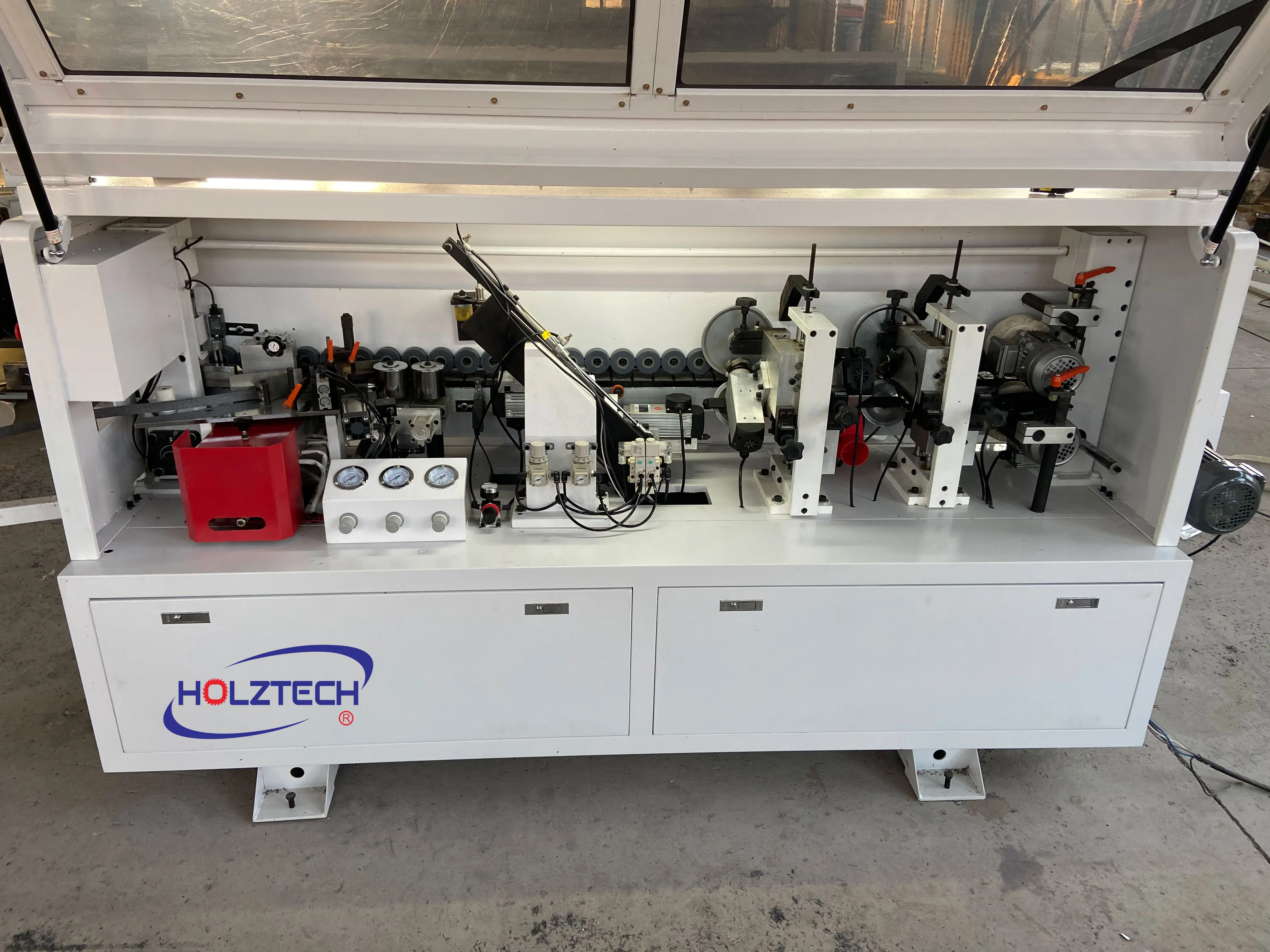 Full Functions Pre milling Fully Automatic Wood Based Panels Machinery Edge Banding Machine Edge Bander