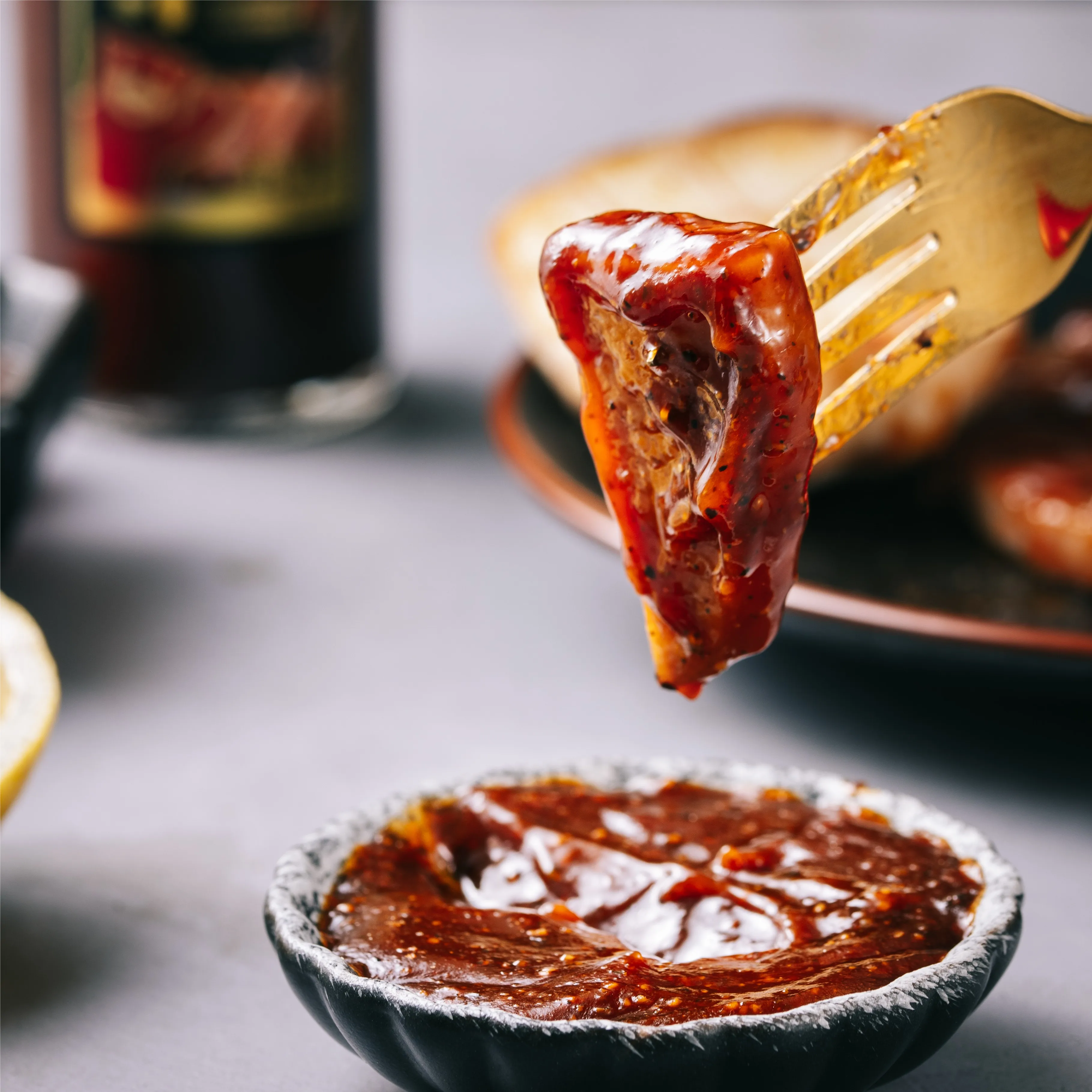 Asian Flavor Classical Black Pepper Sauce For Light Food Fat Free Sugar Free Sauces