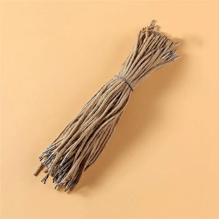 Wholesale Cheap Paper Bag String Jute Rope Handle With Metal