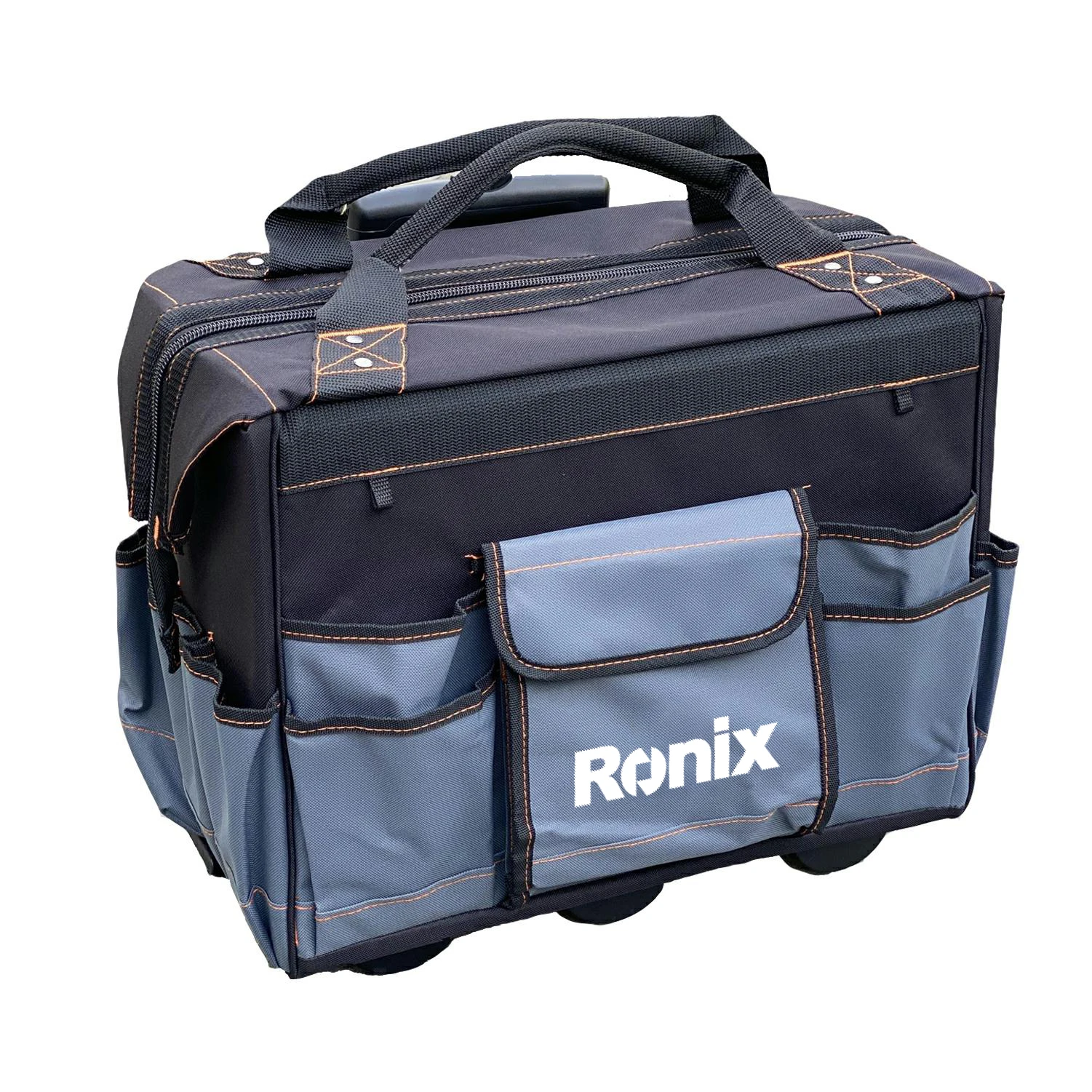 Ronix RH-9169 Customized Heavy duty Large Capacity Rolling Tools Bag With Wheels