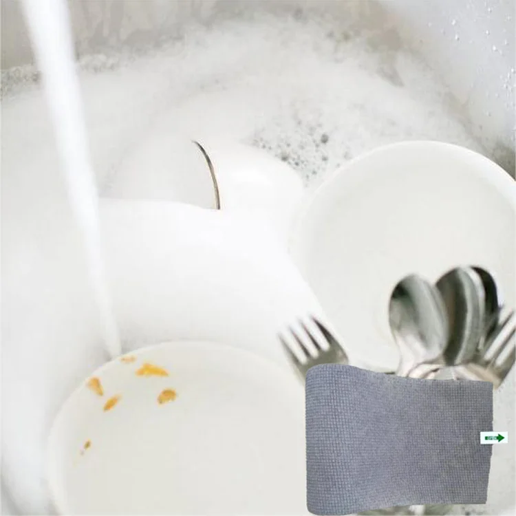 polypropylene non-woven fabric Washable  Lazy Rags Wet And Dry Cleaning  Neutral Dish Towels Kitchen Lazy Rag  for home