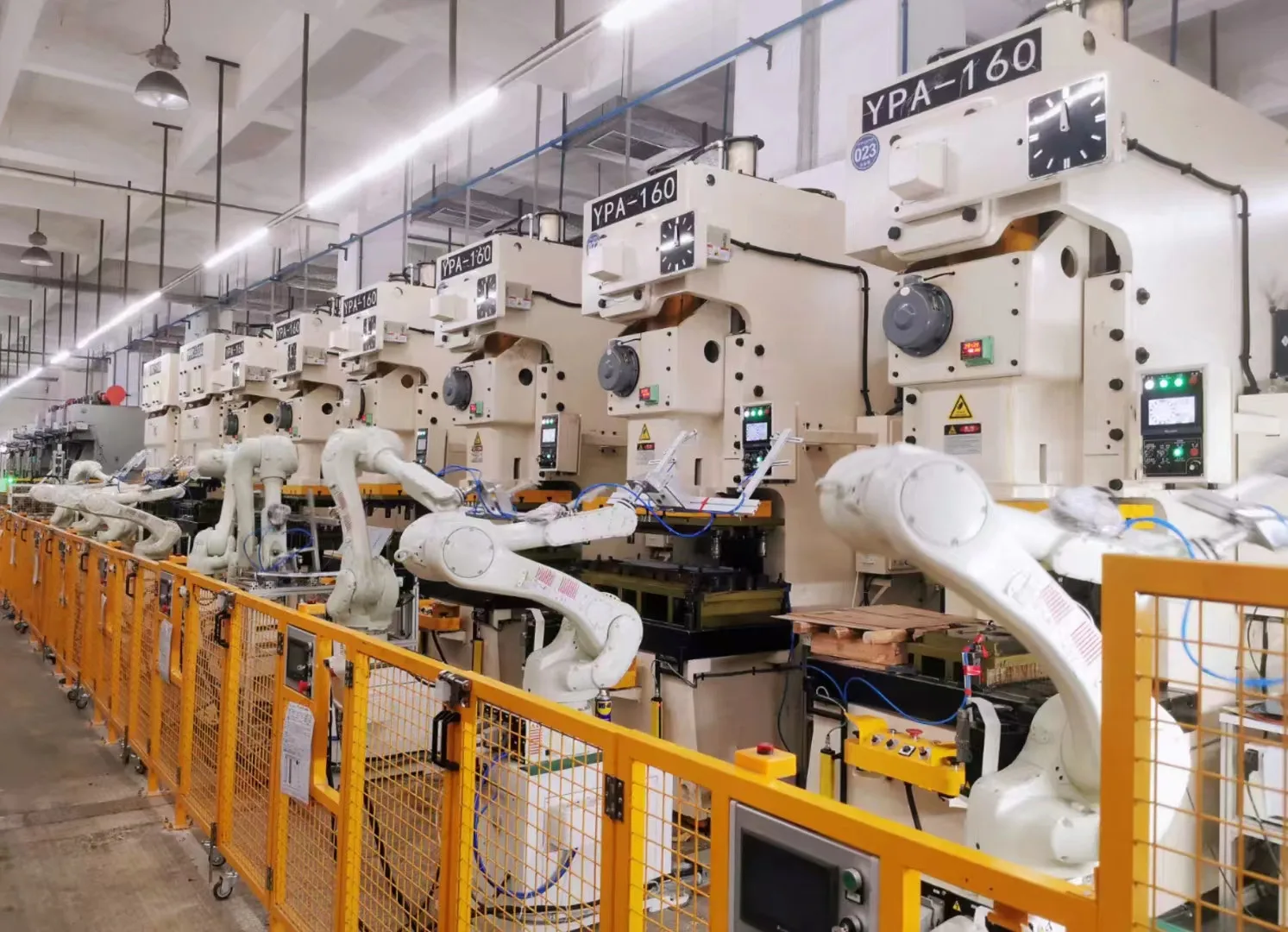 Rbqlty 2 points closed type cnc press machine line for square multi-function fast punching machine