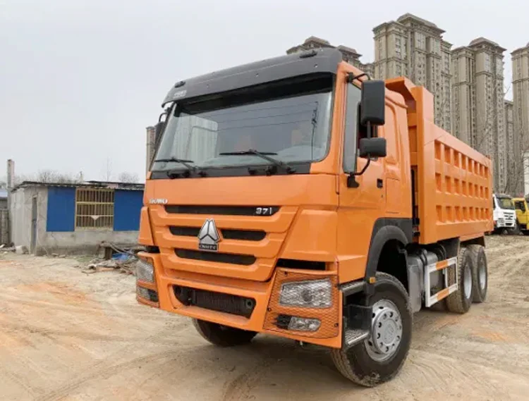 Sinotruck Howo Dump Truck 6x4 371/375hp Diesel Dump Truck  10 wheels for mining work howo truck price