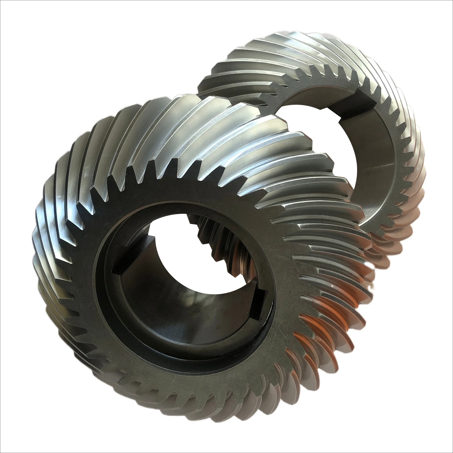 Custom OEM CNC Machining High Quality 45 Degree/90 Degree Bevel Gear Set Precision Metal Small Steel Spiral Straight Bevel Gear