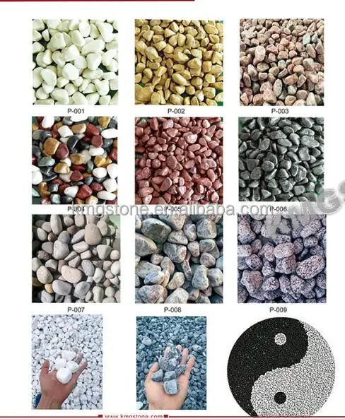 Tumbled White Natural Stone Cobblestone Polished Pebble for Outdoor Garden Rock & River Design Exterior Application