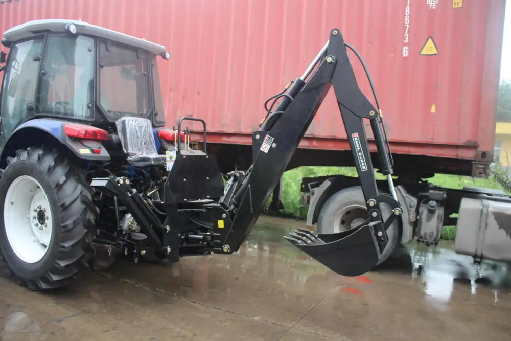 Лидер продаж тракторный двигатель 80 л.с. с 4 цилиндрами фронтальным погрузчиком и экскаватором-погрузчиком