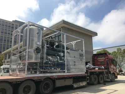 Pharmaceutical dehydration double effect evaporator