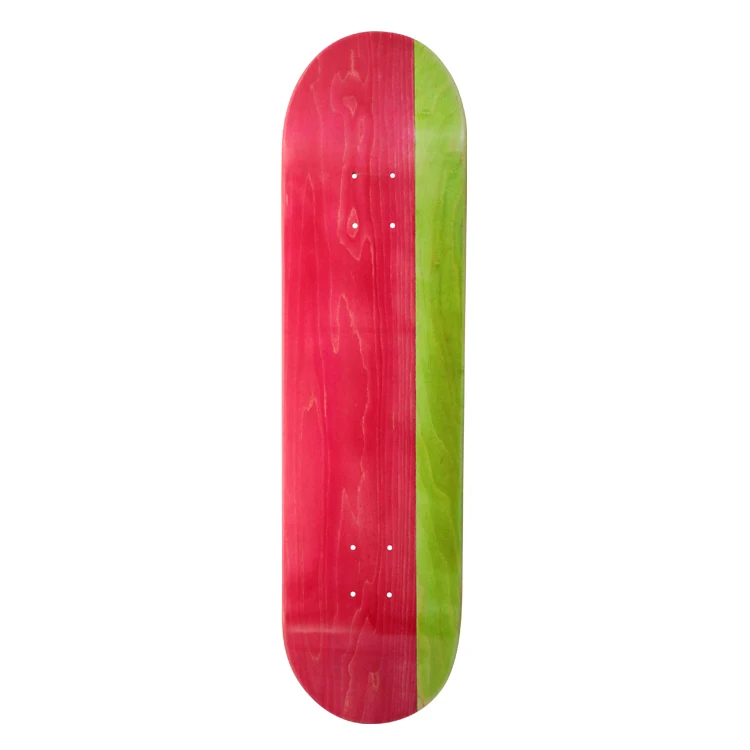 Custom 100% Canadian Maple American Imported Resin Veneer Skate Board Blank Skateboard Decks