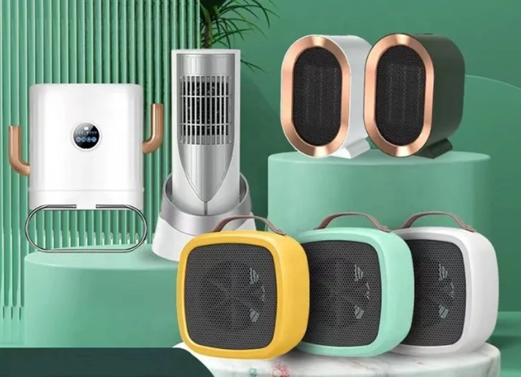 Realsin 110-240v 1200w PTC ceramics Fast Heating Radiator Room heater Warmer Machine Fan Heater