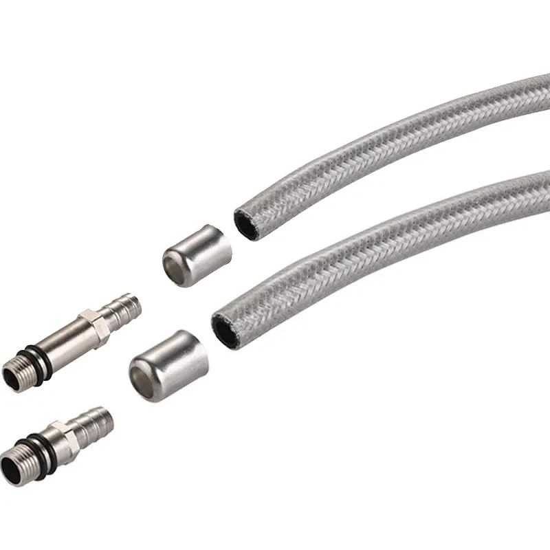 Braided Hose For Faucet Factory Provide Ss Explosion Flexible Hose for Kitchen Faucet Water Hose Bathroom Toilet Stainless Steel