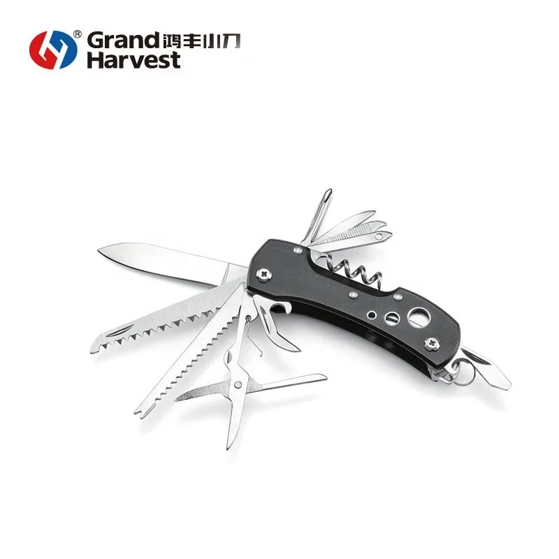 1 MOQ Hot Sale 420 Stainless Steel Multi-function Knife with Scissors
